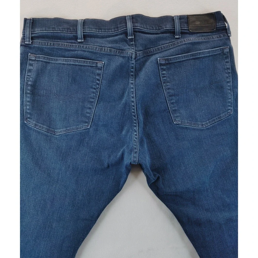 Polo Ralph Lauren Jeans Mens 40x30 (Fits 40x29) Hampton Relaxed Straight Blue